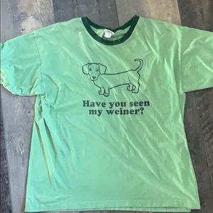 Men’s Funny Have You Seen My Weiner T-shirt